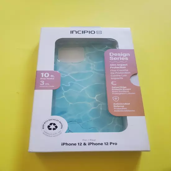 Incipio Design Case for iPhone 12 Pro / iPhone 12 Blue Reflections