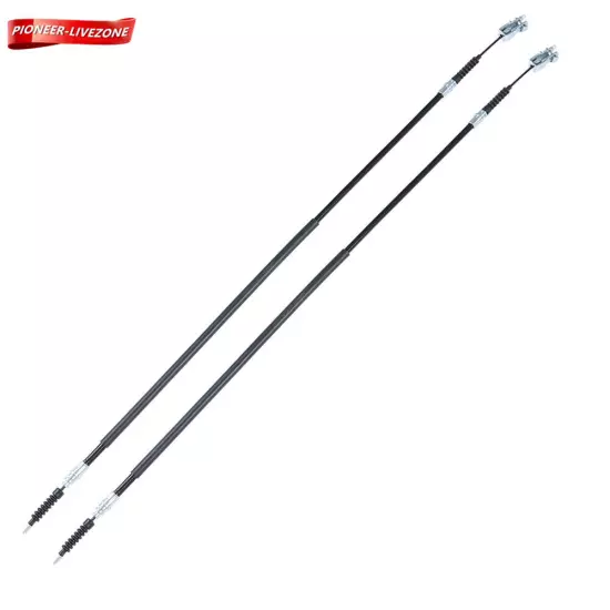 2× 42" Brake Cable Driver Passenger Side 2000-UP Fit For Club Car DS