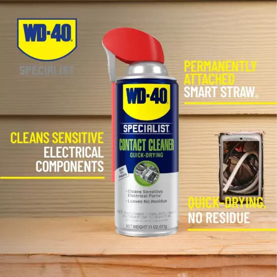 WD-40 Specialist Electrical Contact Cleaner, 11 oz (FREE SHIPPING)