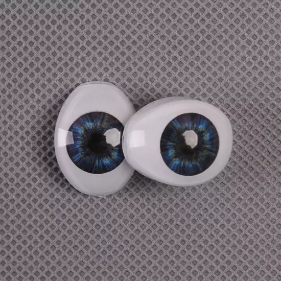 2x Lifelike Reborn Baby Doll Eyes Acrylic Eyeball For Newborn Doll Supplies DIY