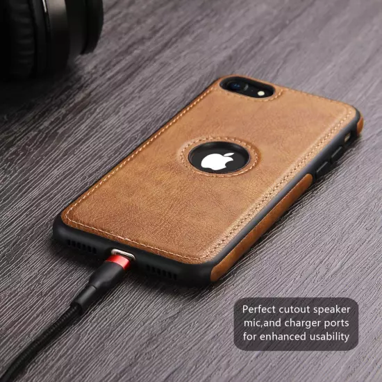 Shockproof Slim Leather Case For iPhone 7 8 SE 2 2020 SE 3 2022 Premium Cover