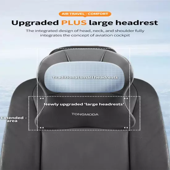 Memory Foam Car Neck Cushion Protective Lumbar Back Support Car Headrest Pillow