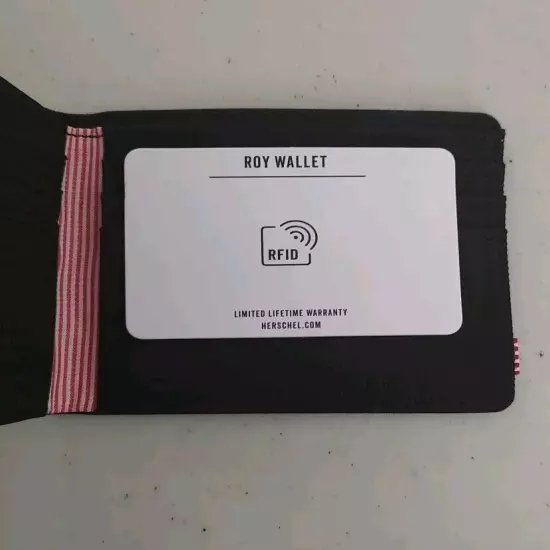 Herschel Supply Company Roy Wallet RFID Blocking Cardholder New With Tags