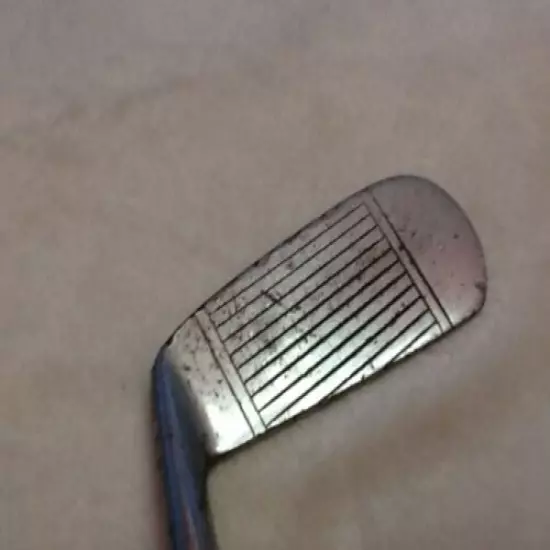 Authentic AJ SPALDING JUNIOR Hickory Wood Shaft Golf Club 10 IRON / Putter