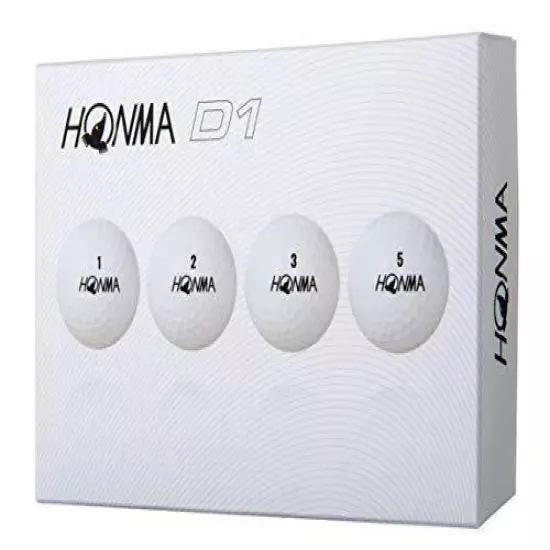 Golf balls HONMA D1 Ball White color