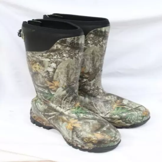 DUCKS UNLIMITED REAL TREE INSULATED WATERPROOF BOOTS. MENS SIZE 8,GOOD CONDITION