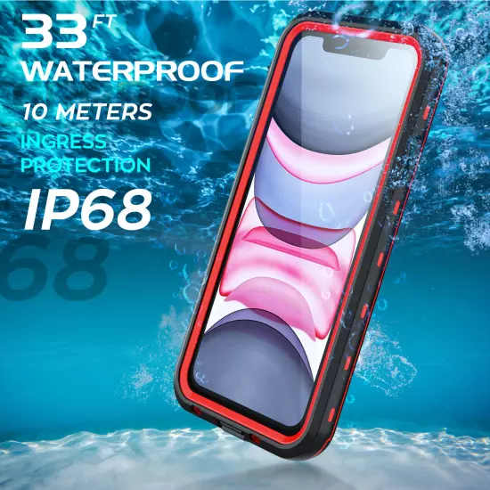 Waterproof Case For iPhone 11 / 11 Pro Max Life Shockproof with Screen Protector