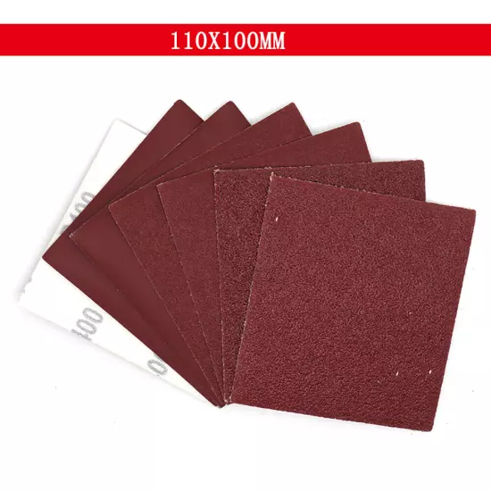 Klingspor Sanding Sheets Abrasive Sandpaper 90x120/100x110mm 40-400Grit Dry Sand