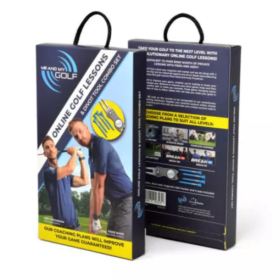 Online Golf Lessons with ME AND MY GOLF - Golf Tuition Online Videos Gift Pack