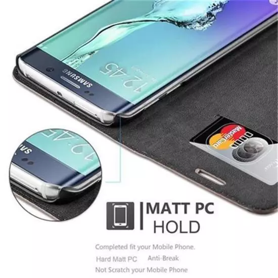 Case for Samsung Galaxy S6 EDGE Cover Protection Book Wallet Magnetic Book