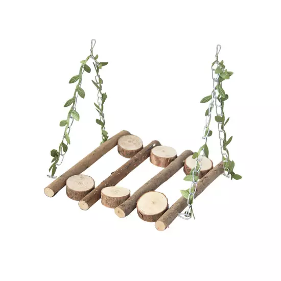 Wooden Bird Playground Play Bird Perch Play for Parakeets