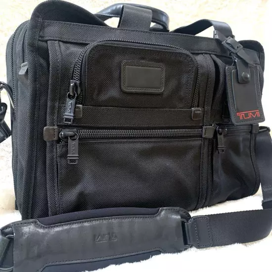 Large Capacity Tumi Briefcase 26141Dh Expandable