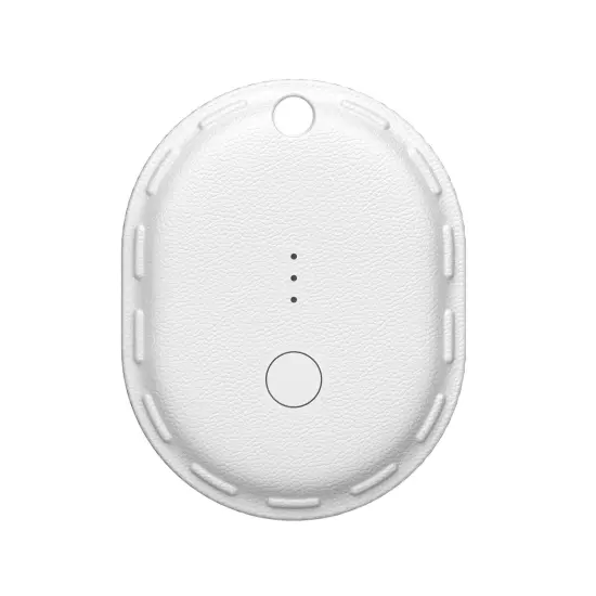 Laser Mini Smart Tag Bluetooth Tracker with Apple Find My (White)