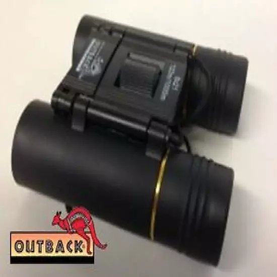 Outback Prism Compact Binoculars 8x21 Top Quality Ruby Lens Sports Hunting Golf 