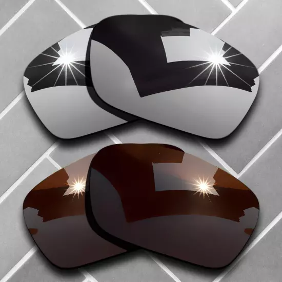 Polarized Replacement lenses for-Oakley Fuel Cell OO9096 Anti-Scratch Choices US