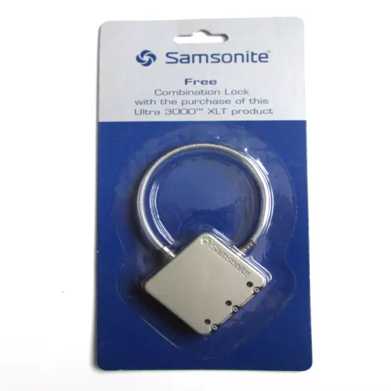 Original Samsonite 3-Dial Combination Travel / Luggage Lock - Brand New