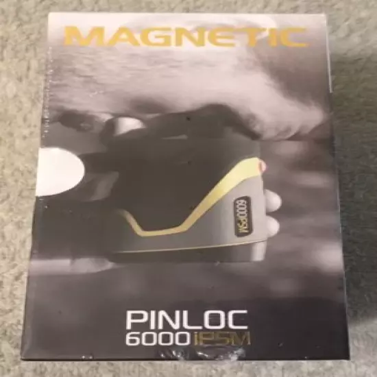 NEW!!! Pinloc 6000 IPSM Grey/Gold Accents Range Finder