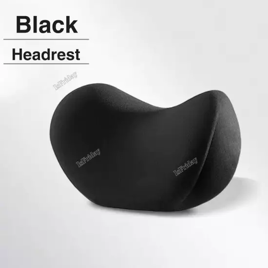 Breathable Car Seat Headrest Car Neck Pillow Cushion Back Lumbar Support Cushion