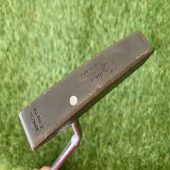 Vintage KC Kirk Currie KC01B Putter Steel RH 35.5" 