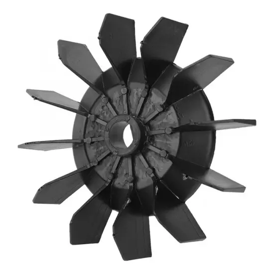 Air Compressor Accessories Fan Blade 1pcs 211mm 5P Black Engineering Plastic