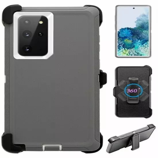 For Samsung Galaxy S20 / S20+Ultra 5G Defender Case w/ Clip fits Otterbox