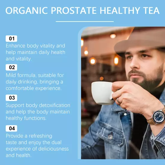 Organic Prostate Health Tea Natural Support Blend 100g-PROSTATE TEA