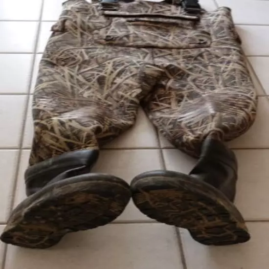 Lacrosse Swamp Tuff Pro Mossy Oak Shadow Grass Blades 1000G Waders 700124,SIZE 9