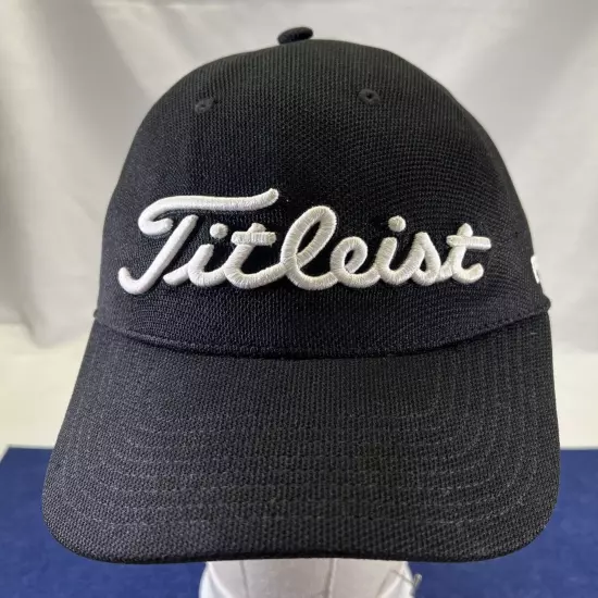 Titleist FJ Footjoy Pro V1 Golf Hat Cap Fitted Mesh Stretch fit Black OSFA