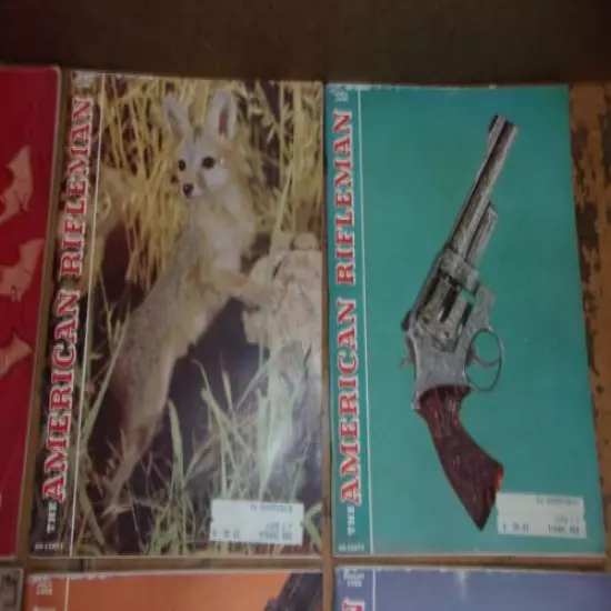 Vintage American Rifleman Magazines 1958 - Entire Year - 12 Months