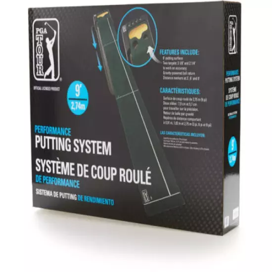 PGA Tour Golf Automatic Performance Putting System 9 Feet Free Shipping New $80