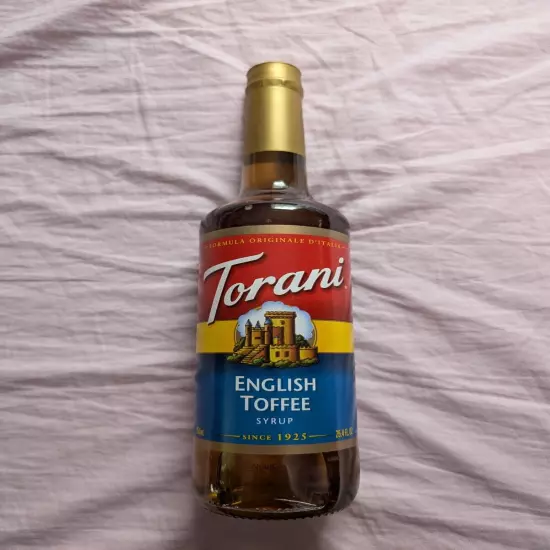 Torani Flavored English Toffee Syrup