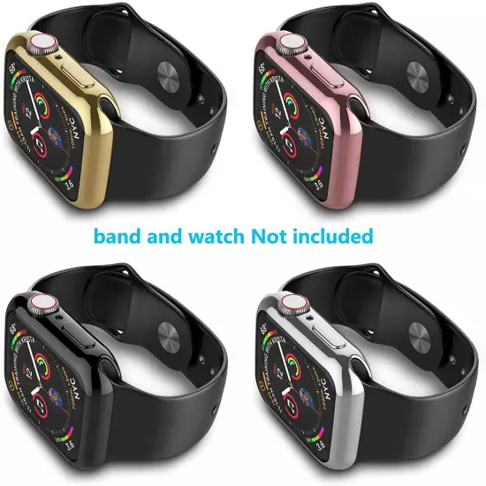 For Apple Watch 2/3/4/SE/5/6/7 Case Protector Full Cover 38/40/42/44/41/45mm