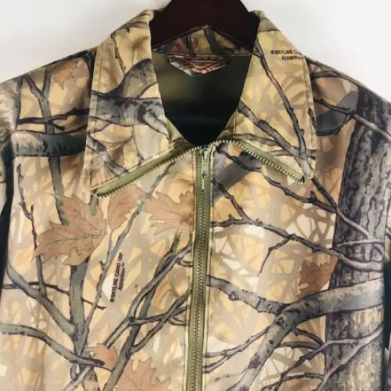 VTG Sportchief CANADA Camo Hunting Jacket Mens ￼Medium 38/40￼￼￼ Cotton￼