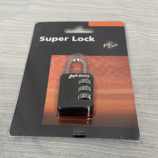 Super Lock , Combination Travel Luggage Lock, 2" x 1", Eagle Creek Travel Gear