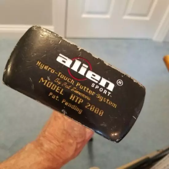 Alien Hydro-Touch System HTP 2000 Putter by Pat Simmons Graphite Shaft 35in RH