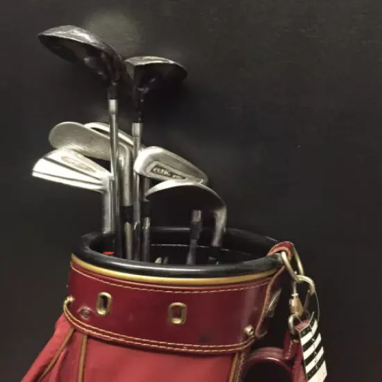 Vintage 1960's golf bag | Dunlop golf bag | Dunlop bag "Maxfli" 