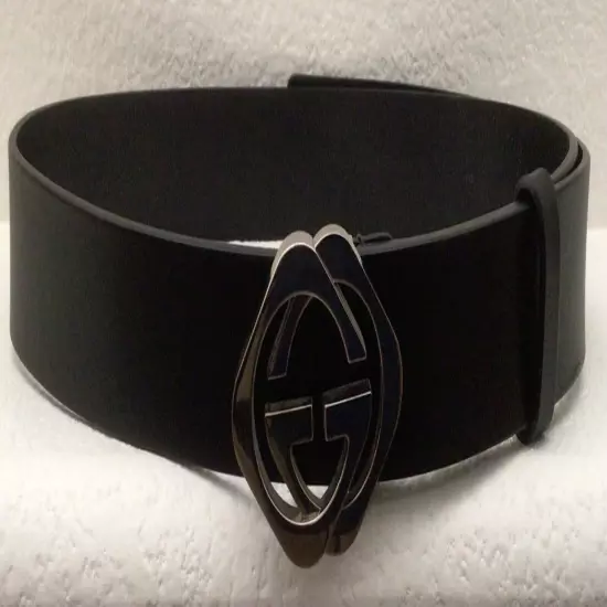 Gucci men’s belt sz.42 with abstract GG. Style is from early 2000’s. 