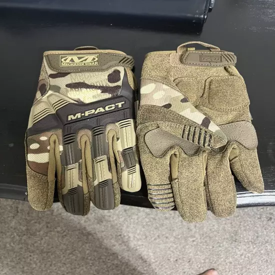 Mechanix Impact Tactical Gloves (Multi-Cam Camouflage) 