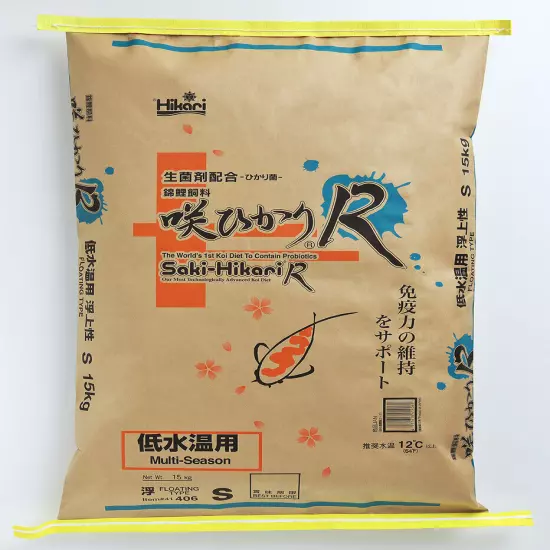 Saki-Hikari R Multi Season L Maintaining immunity FLOATING Koi Food 33 lbs 15kg