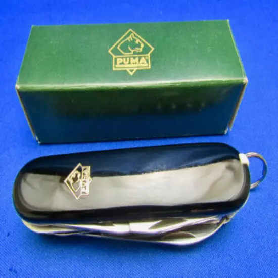 PUMA VTG OFFIZIERMESSER (Officer's Knife) 94497-5802 Made In Germany MINT COND.