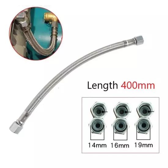 400mm Air Compressor Intake Tube Air pump check valve stainless steel hose