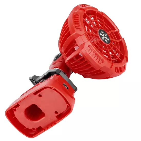 USB Floor Fan with Light Compatible with Craftsman C3 19.2V Battery Handheld Fan