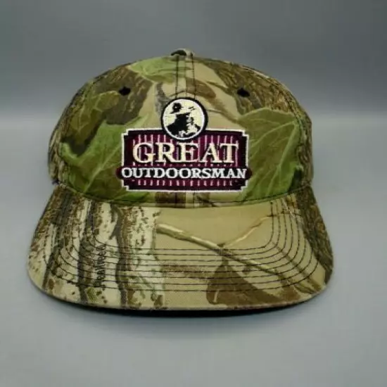 GREAT OUTDOORSMAN REALTREE CAMOUFLAGE HUNTING FISHING YOUNGAN CAP HAT 