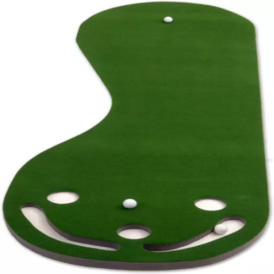 Putt-A-Bout Grassroots Par Three Putting Practice Green (9-feet x 3-feet) 