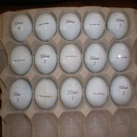 TITLEIST AVX 15 GOLF BALLS