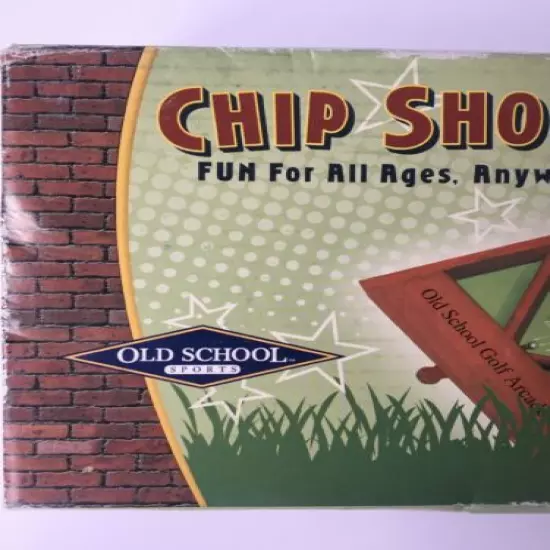 OLD SCHOOL SPORTS "CHIP SHOT GOLF" GREAT FOR DESKTOP 