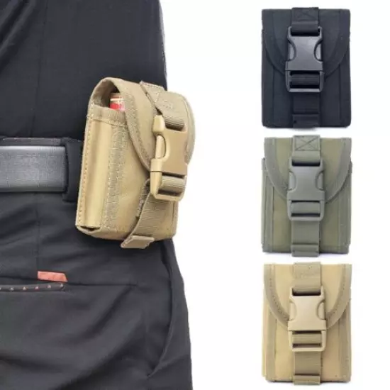 Tactical Compact EDC Pouch Organizer Waist Packs Bags License Molle Bag