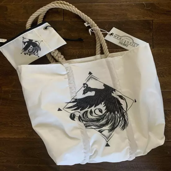 Sea Bags Maine + Alex & Ani Collab Tote Bag SET Phoenix Rising Retail $168