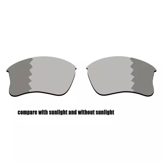 Polarized Replacement lenses for-Oakley Flak Jacket XLJ Anti-Scratch Choices US