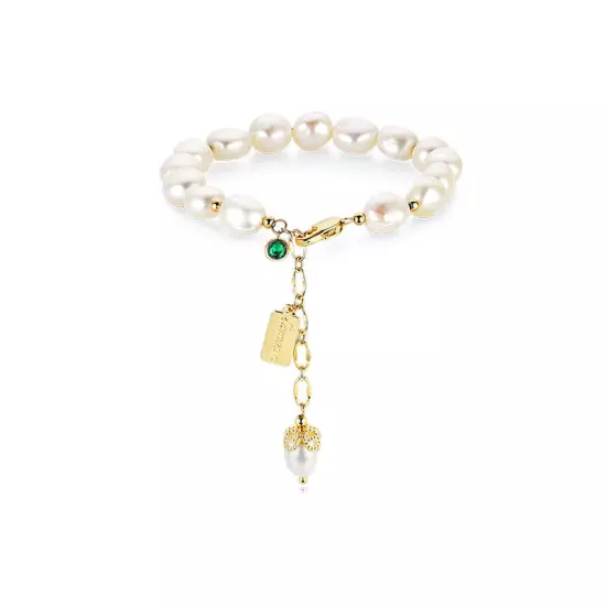 Natural Zircon Pearl Bracelet Luxury Jewelry